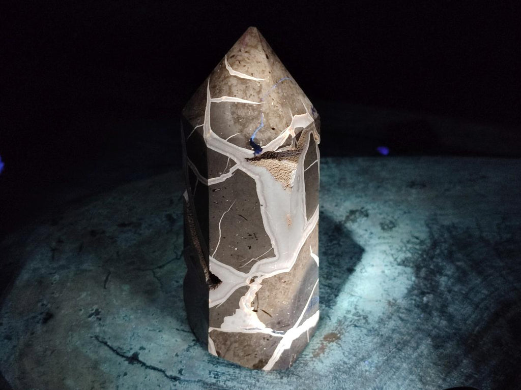 Polished Septerye Sauvage "Dragons Display Crystals" x 2 From Mahajanga, Madagascar - Toprock Gemstones and Minerals 