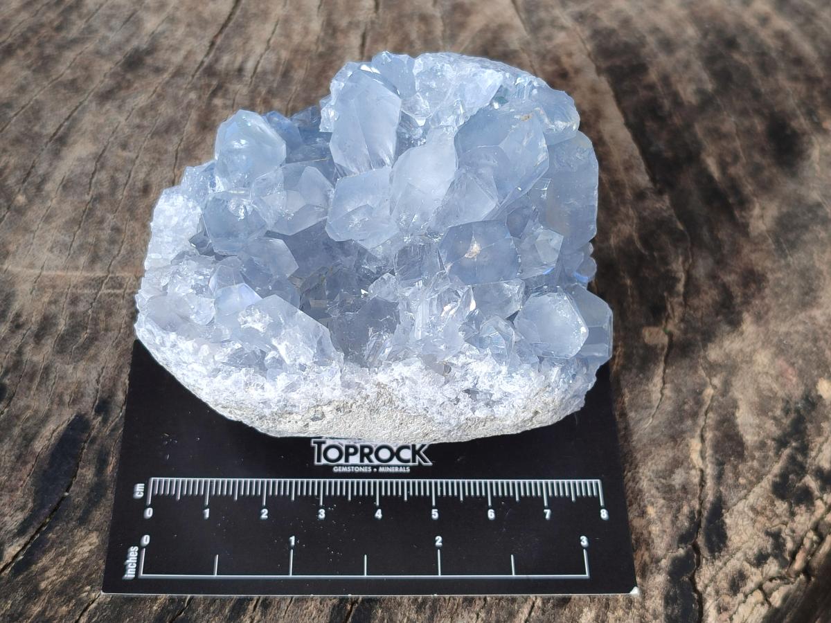Natural Blue Celestite Specimens x 17 From Sakoany, Madagascar - Toprock Gemstones and Minerals 