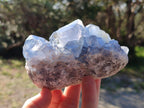 Natural Blue Celestite Specimens x 17 From Sakoany, Madagascar - Toprock Gemstones and Minerals 