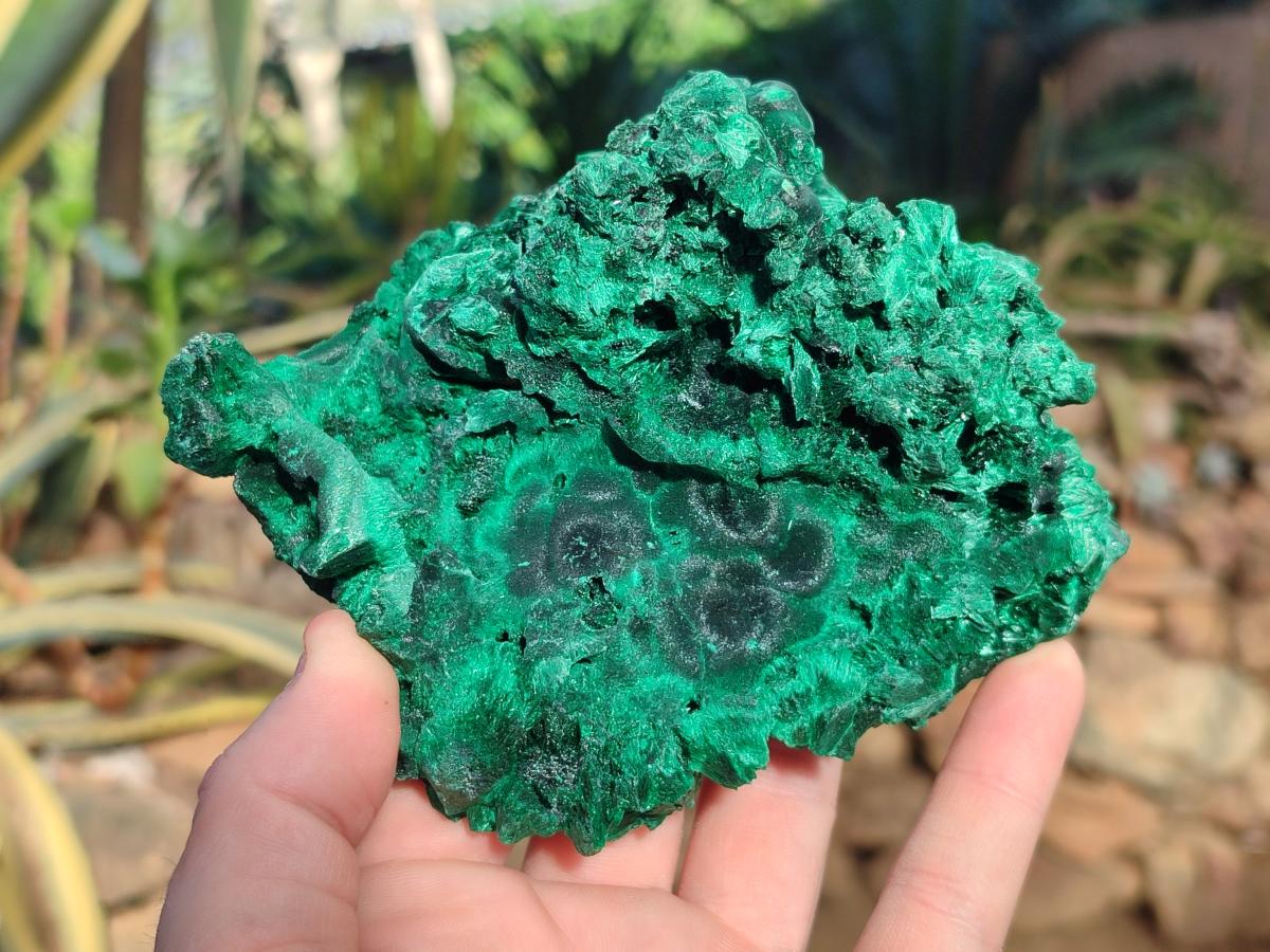 Natural Large Cabinet Silky Malachite Specimens x 2 From Kasompe, Congo - Toprock Gemstones and Minerals 