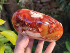 Polished Carnelian Agate Gemstone Bowls x 3 From Madagascar - Toprock Gemstones and Minerals 