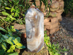 Polished Banded Agate Display Crystals x 2 From Madagascar - Toprock Gemstones and Minerals 