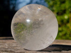 Polished Clear Quartz Crystal Spheres x 2 From Madagascar - Toprock Gemstones and Minerals 