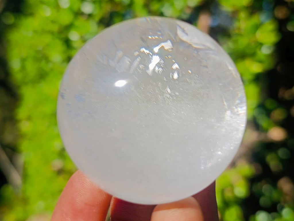 Polished Clear Quartz Crystal Spheres x 2 From Madagascar - Toprock Gemstones and Minerals 