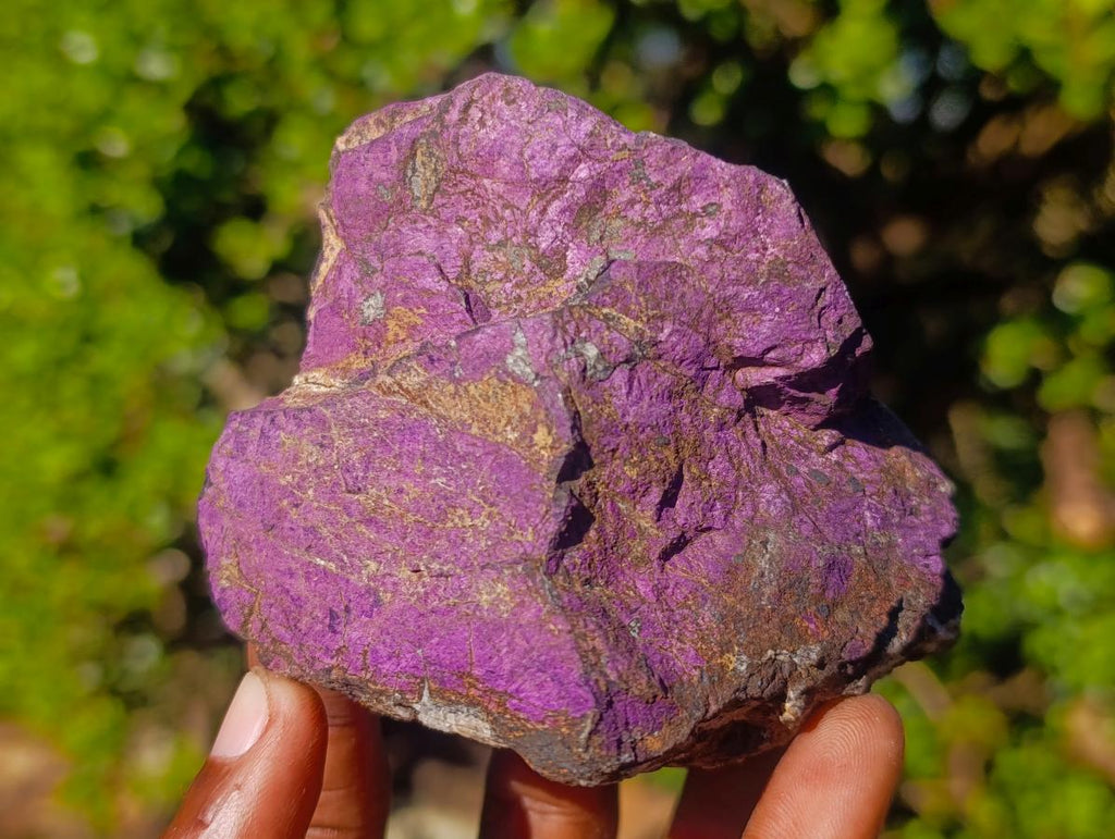 Natural Metallic Cobbed Purpurite Specimens x 6 From Erongo, Namibia - Toprock Gemstones and Minerals 