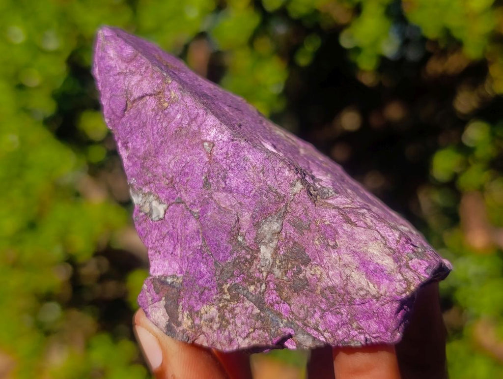 Natural Metallic Cobbed Purpurite Specimens x 6 From Erongo, Namibia - Toprock Gemstones and Minerals 