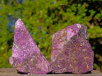 Natural Metallic Cobbed Purpurite Specimens x 6 From Erongo, Namibia - Toprock Gemstones and Minerals 