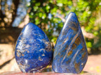 Polished Dumortierite Standing Display Pieces x 12 From Madagascar - Toprock Gemstones and Minerals 