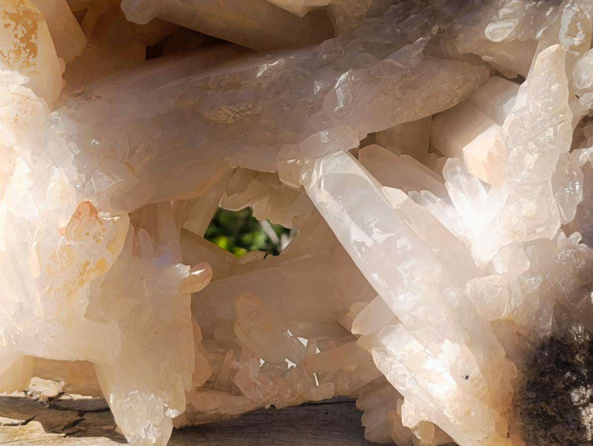 Natural XXL Quartz Crystal Cluster x 1 From Ivato, Madagascar