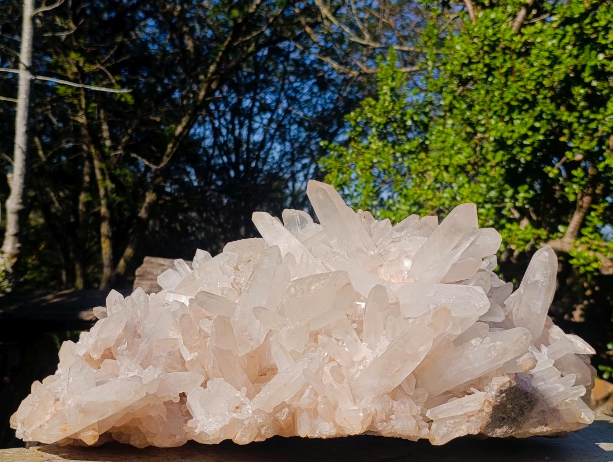 Natural XXL Quartz Crystal Cluster x 1 From Ivato, Madagascar