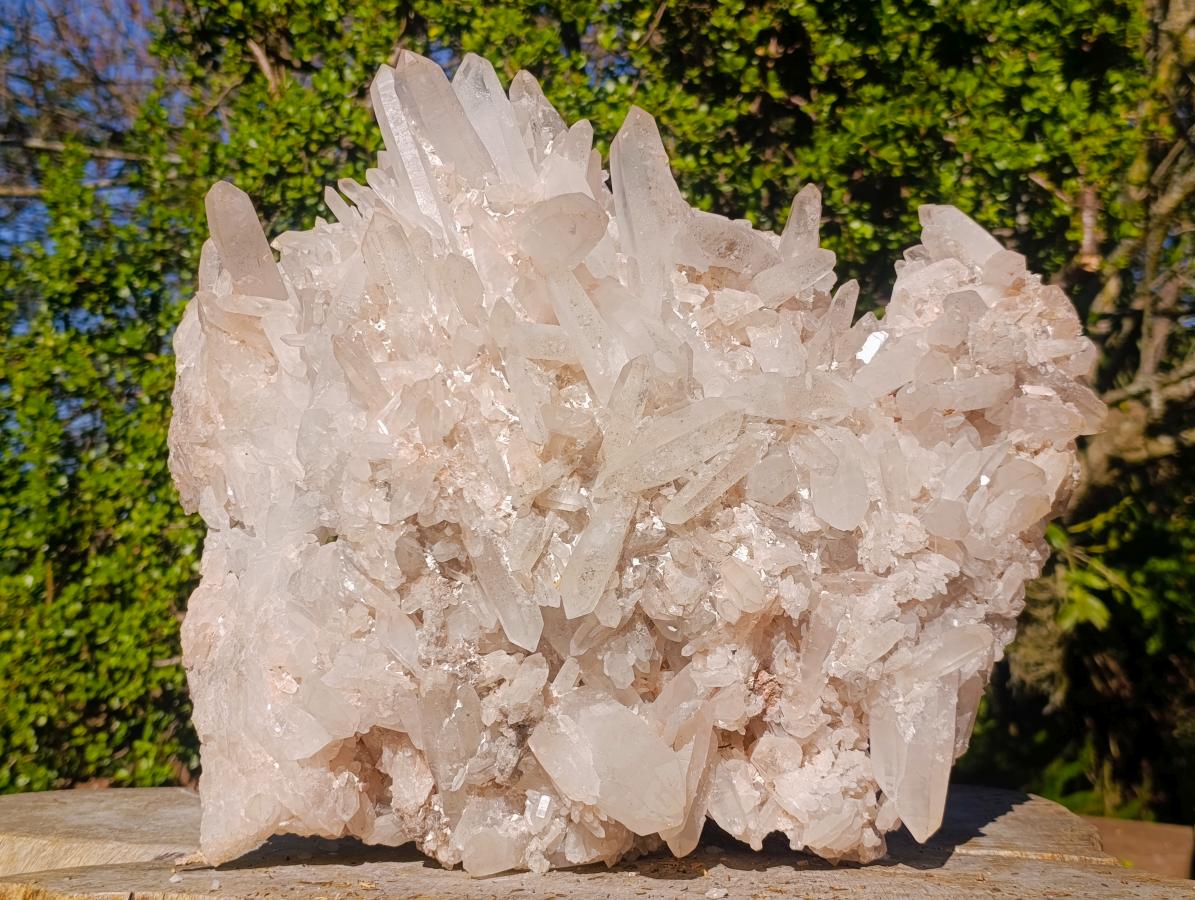 Natural XXL Quartz Crystal Cluster x 1 From Ivato, Madagascar