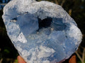 Natural Large Blue Celestite Geode Specimen x 1 From Sakoany, Madagascar - Toprock Gemstones and Minerals 