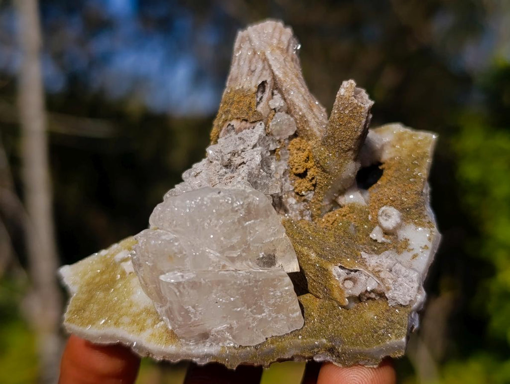 Natural Rhombohedral Calcite Specimens x 12 From Albert's Mountain, Lesotho - Toprock Gemstones and Minerals 