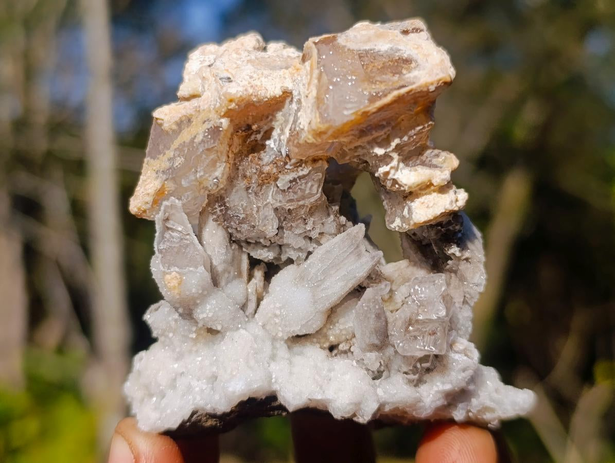 Natural Rhombohedral Calcite Specimens x 12 From Albert's Mountain, Lesotho - Toprock Gemstones and Minerals 