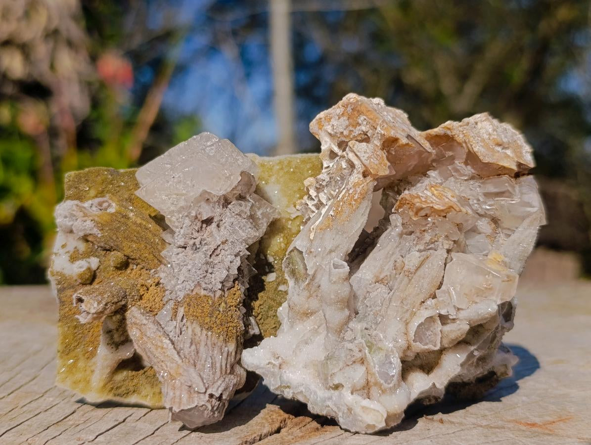 Natural Rhombohedral Calcite Specimens x 12 From Albert's Mountain, Lesotho - Toprock Gemstones and Minerals 