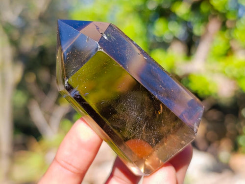 Polished Smokey Quartz Crystals x 12 From Madagascar - Toprock Gemstones and Minerals 