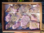 Natural Cobbed Stichtite Specimens x 12 From Barberton, South Africa - Toprock Gemstones and Minerals 