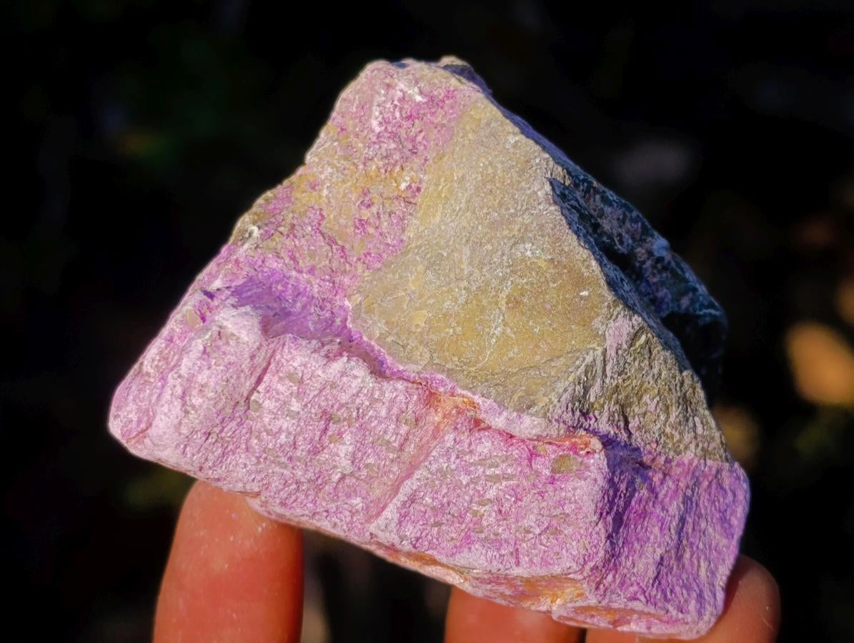 Natural Cobbed Stichtite Specimens x 12 From Barberton, South Africa - Toprock Gemstones and Minerals 