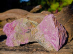 Natural Cobbed Stichtite Specimens x 12 From Barberton, South Africa - Toprock Gemstones and Minerals 