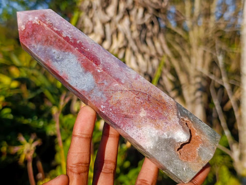 Polished 8th Vein Ocean Crystals x 2 From Northwest Coast, Madagascar - Toprock Gemstones and Minerals 