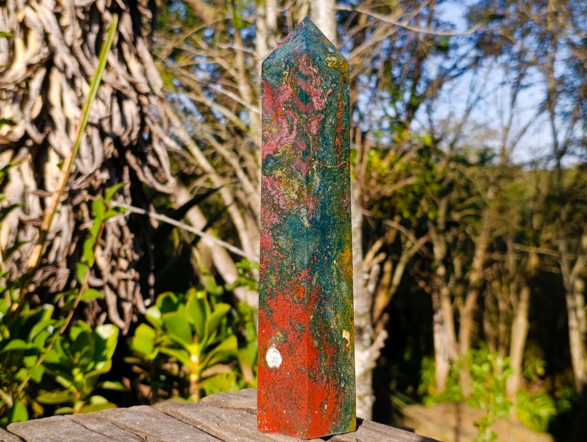 Polished 8th Vein Ocean Crystals x 2 From Northwest Coast, Madagascar - Toprock Gemstones and Minerals 