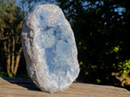 Natural Large Blue Celestite Geode Specimen x 1 From Sakoany, Madagascar - Toprock Gemstones and Minerals 