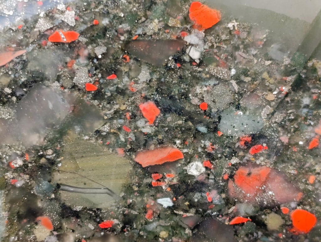 Polished Bloodstone Standing Display Pieces x 2 From Swaziland - Toprock Gemstones and Minerals 