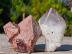 Natural Hematoid Smokey Crystals x 12 From Ambositra Madagascar - Toprock Gemstones and Minerals 