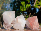 Natural Hematoid Smokey Crystals x 12 From Ambositra Madagascar - Toprock Gemstones and Minerals 