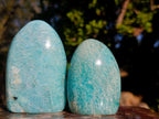 Polished Amazonite Standing Display Pieces x 6 From Madagascar