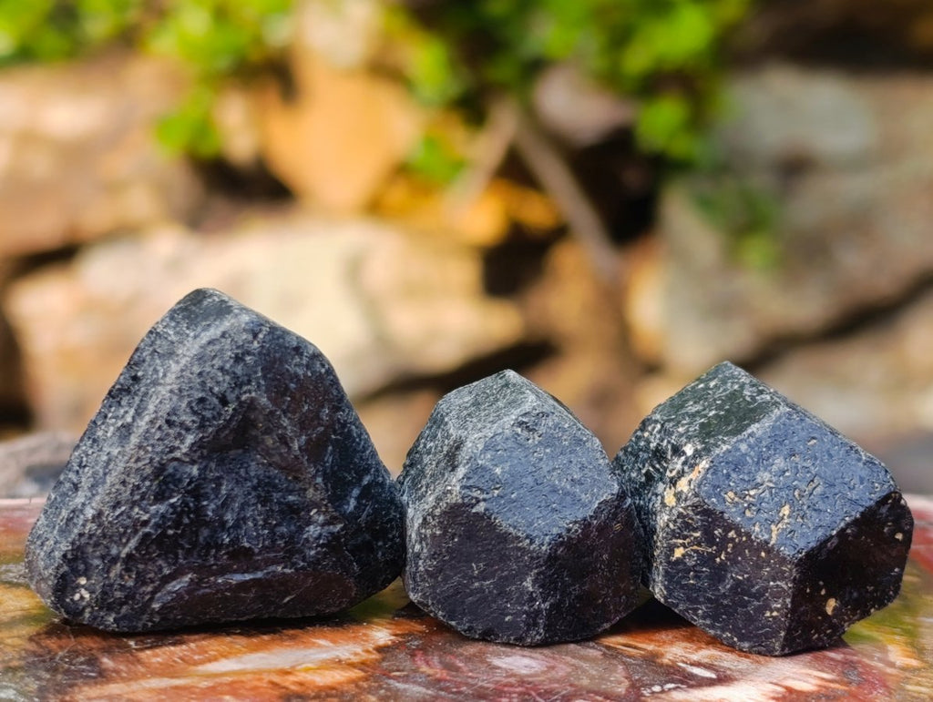 Natural Schorl Black Tourmaline Crystals x 71 From Zimbabwe - Toprock Gemstones and Minerals 