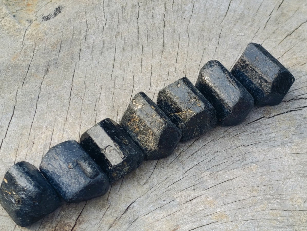 Natural Schorl Black Tourmaline Crystals x 71 From Zimbabwe - Toprock Gemstones and Minerals 