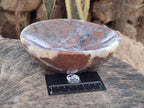 Polished Ocean Jasper Bowls x 2 From Northwest Coast, Madagascar - Toprock Gemstones and Minerals 
