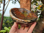 Polished Ocean Jasper Bowls x 2 From Northwest Coast, Madagascar - Toprock Gemstones and Minerals 
