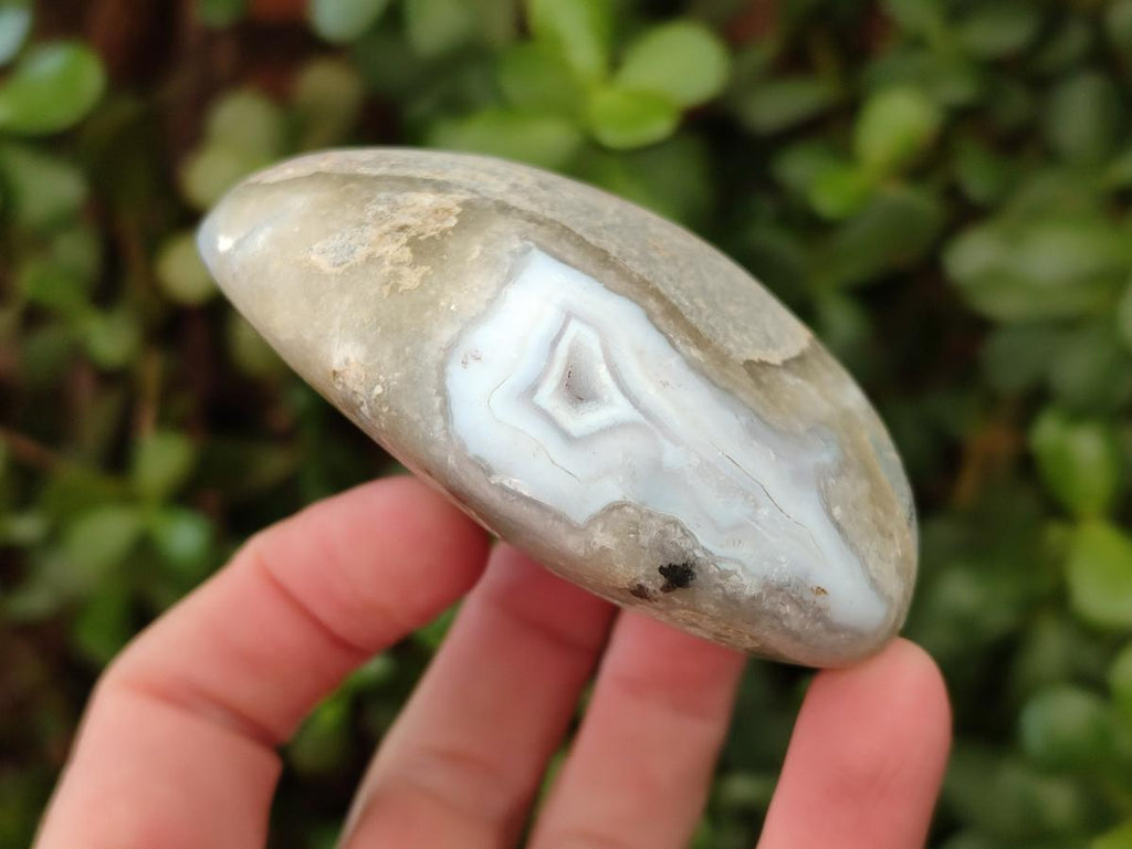 Polished Blue Lace Agate Free Forms x 8 From Nsanje, Malawi - Toprock Gemstones and Minerals 
