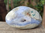 Polished Blue Lace Agate Free Forms x 8 From Nsanje, Malawi - Toprock Gemstones and Minerals 