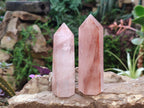 Polished Red Hematoid Quartz Display Crystals x 6 From Madagascar - Toprock Gemstones and Minerals 