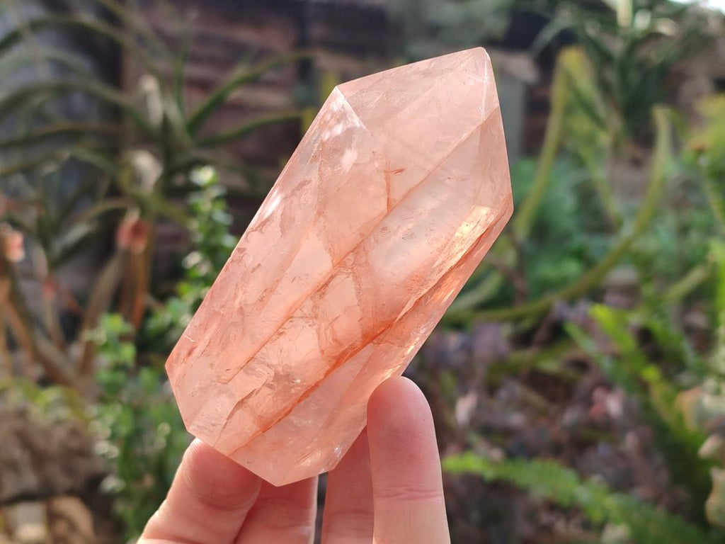 Polished Red Hematoid Quartz Display Crystals x 6 From Madagascar - Toprock Gemstones and Minerals 