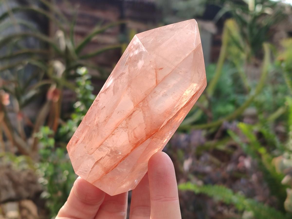 Polished Red Hematoid Quartz Display Crystals x 6 From Madagascar - Toprock Gemstones and Minerals 