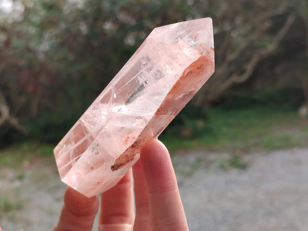 Polished Red Hematoid Quartz Display Crystals x 6 From Madagascar - Toprock Gemstones and Minerals 