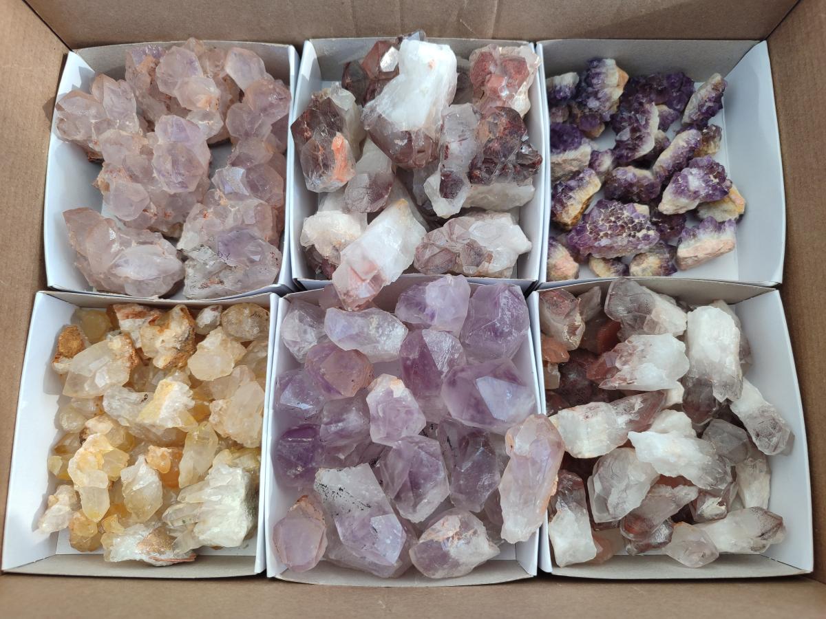 Natural Multi Mineral Specimens x 2.1 Kg Lot From Southern Africa - Toprock Gemstones and Minerals 