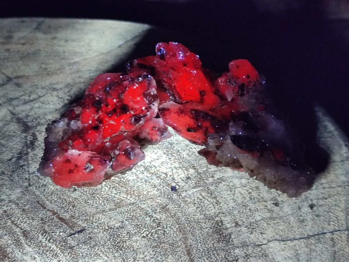 Natural Drusy Quartz Coated Calcite Crystal and Cluster Specimens x 12 From Albert's Mountain, Lesotho - Toprock Gemstones and Minerals 