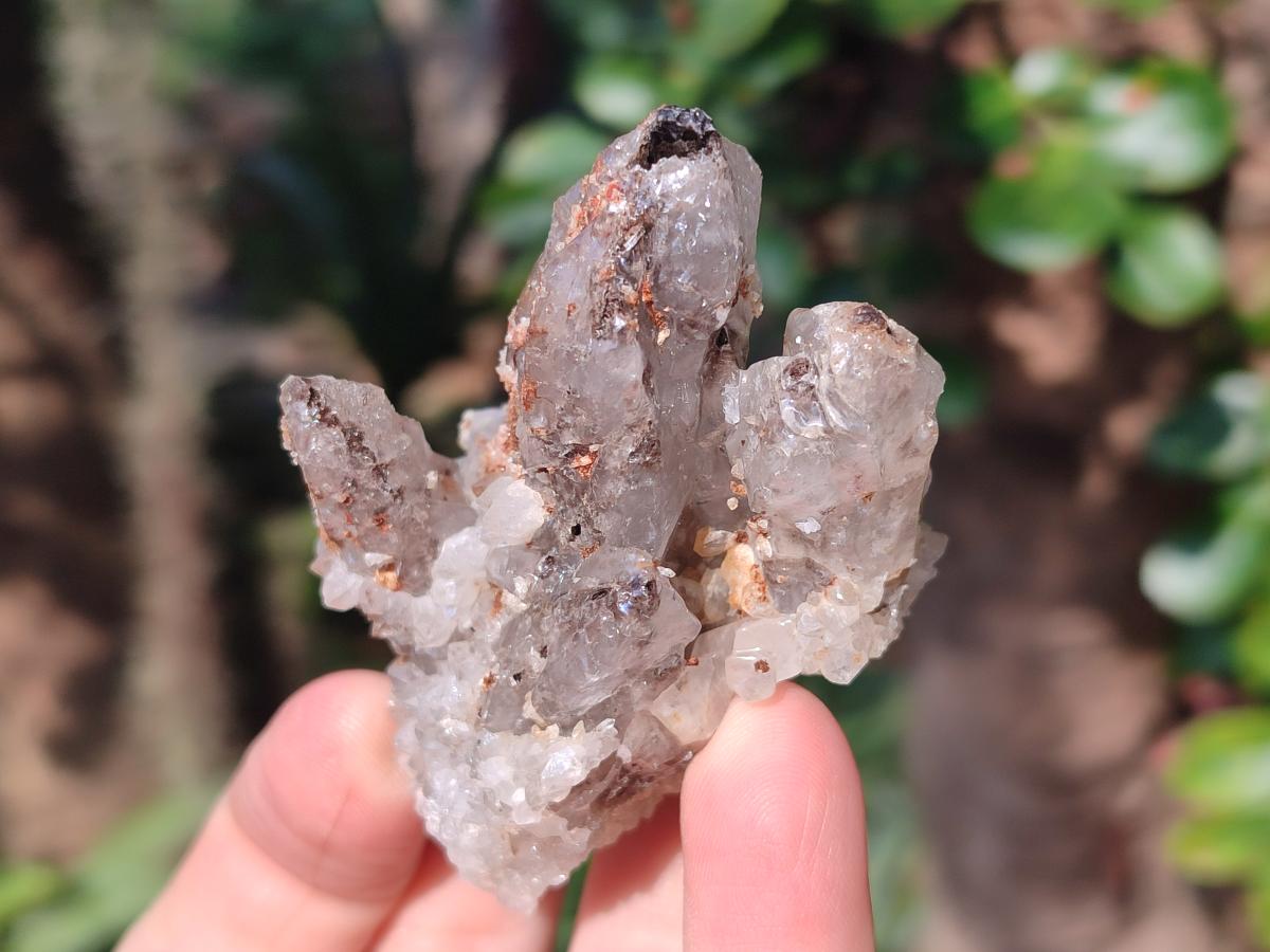 Natural Drusy Quartz Coated Calcite Crystal and Cluster Specimens x 12 From Albert's Mountain, Lesotho - Toprock Gemstones and Minerals 