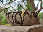 Polished Septerye Bowls x 2 From Mahajanga, Madagascar