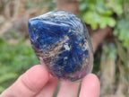 Polished Dumortierite Standing Display Pieces x 6 From Madagascar - Toprock Gemstones and Minerals 