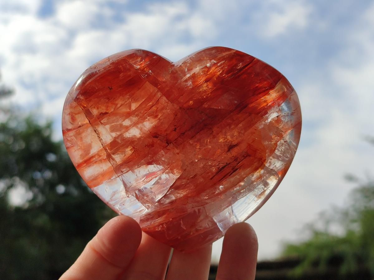 Polished Mixed Multi Mineral Hearts x 4 From Madagascar - Toprock Gemstones and Minerals 