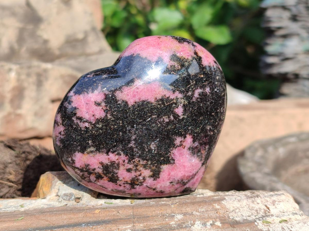 Polished Mixed Multi Mineral Hearts x 4 From Madagascar - Toprock Gemstones and Minerals 