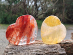 Polished Mixed Multi Mineral Hearts x 4 From Madagascar - Toprock Gemstones and Minerals 
