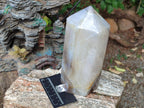 Polished Large Banded Agate Display Crystal x 1 From Madagascar - Toprock Gemstones and Minerals 