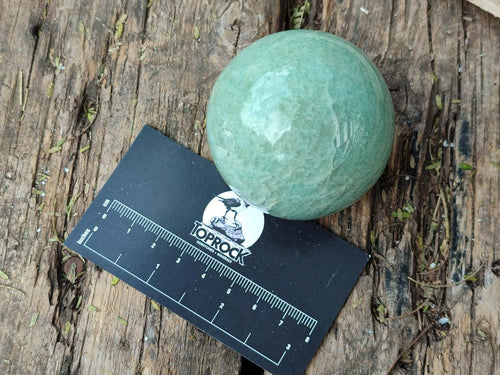 Polished Amazonite Spheres x 6 From Madagascar - Toprock Gemstones and Minerals 